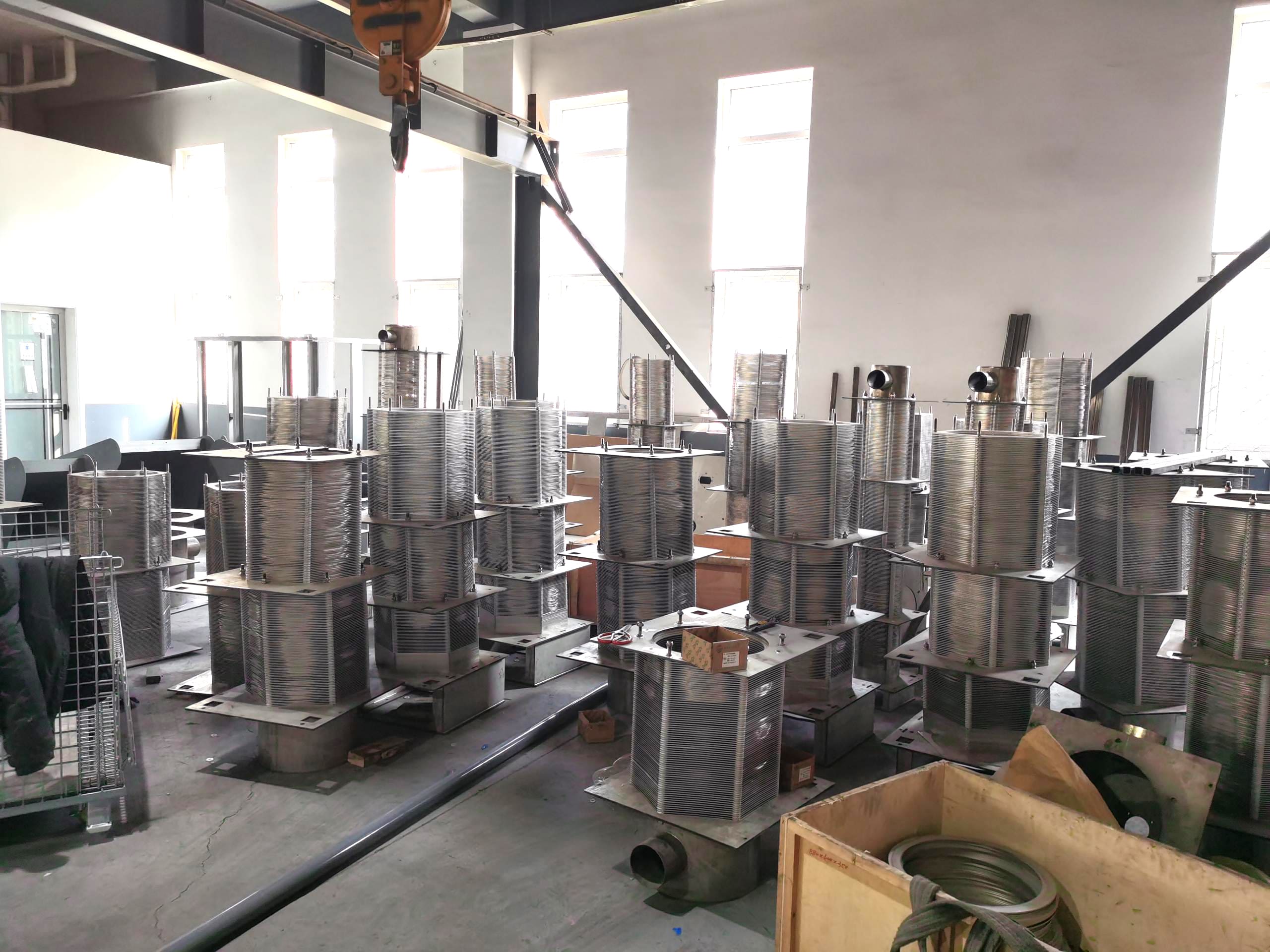 疊螺機生產加工區 疊螺機生產加工區